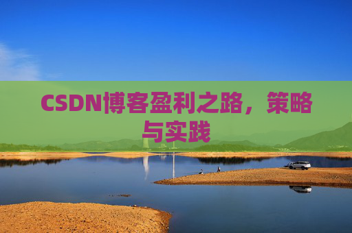 CSDN博客盈利之路，策略与实践
